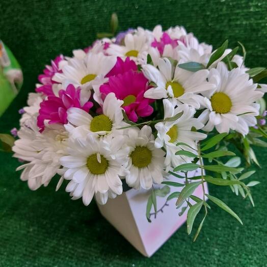 Flowers in a box