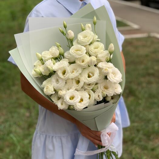 White Eustoma \ 11pcs