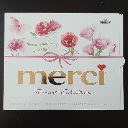 Набор шоколадных конфет Merci Ассорти