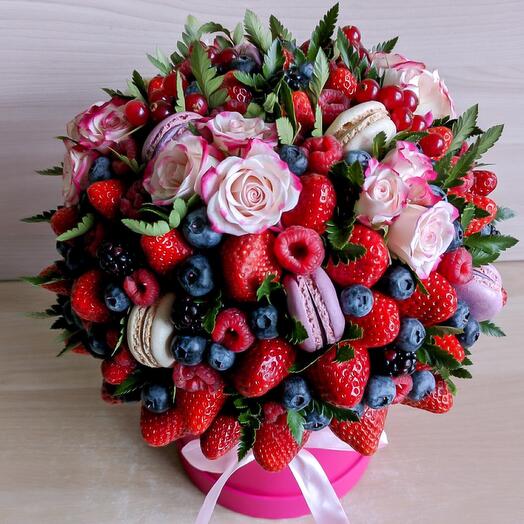 Rosas y bayas