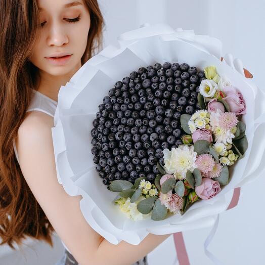 Черничное мороженое