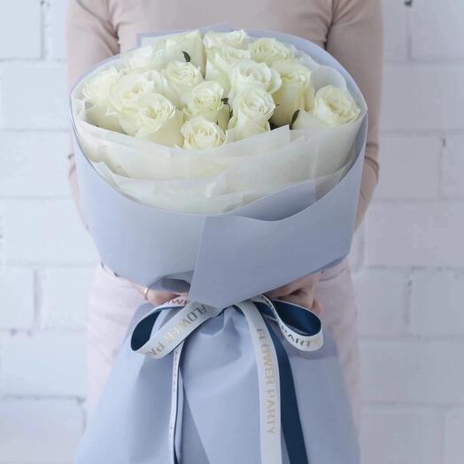 15 rosas 40-50 cm en la decoración