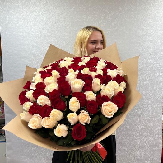 Roses 101 pieces