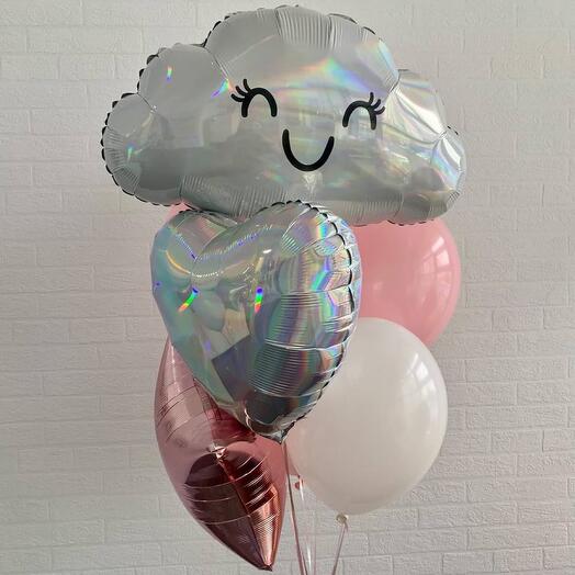 Un montón de bolas "nube"