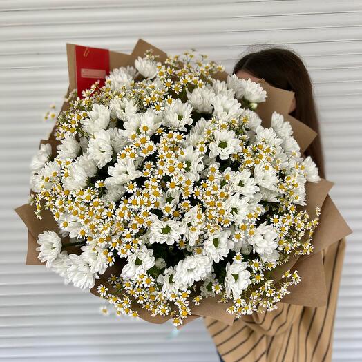 Букет ромашек. Букет гигант