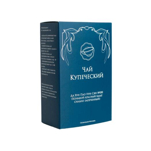 Чай Улун Да Хун Пвао 100 (Большой красный халат, сильнозапеченный)