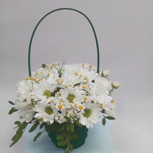 Корзина с цветами