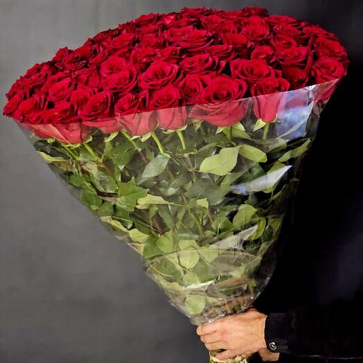 Bouquet of roses 51pcs 80cm