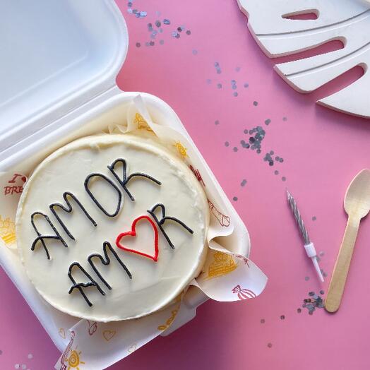 Бенто-торт Amor, подарок на 14 февраля