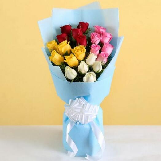 Mixed Roses Bouquet