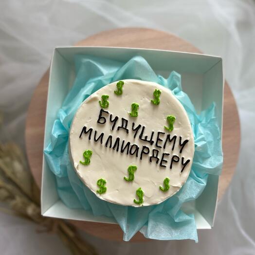 Бенто торт «будущему миллиардеру»