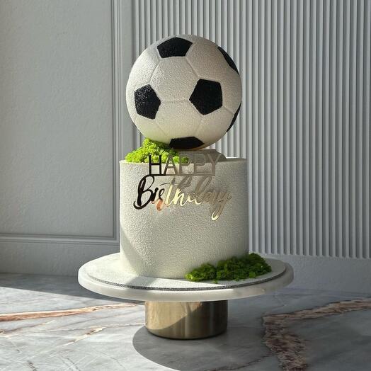 A cake for a football player