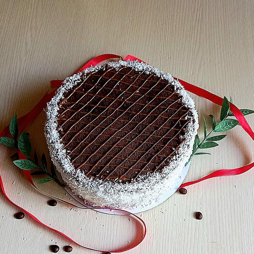 PP Cherry Chocolate pancake cake