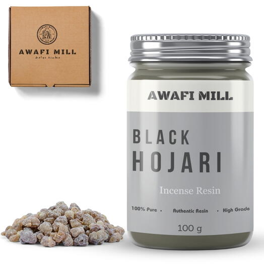 AWAFI MILL Black Hojari | Omani Essence - Bottle of 100 Gram