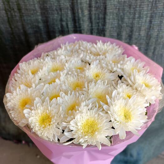Букет "25 крымских хризантем"