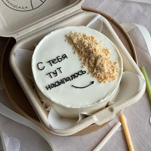 Bento cake "you've had enough here"
