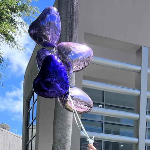 Balony w kształcie serca