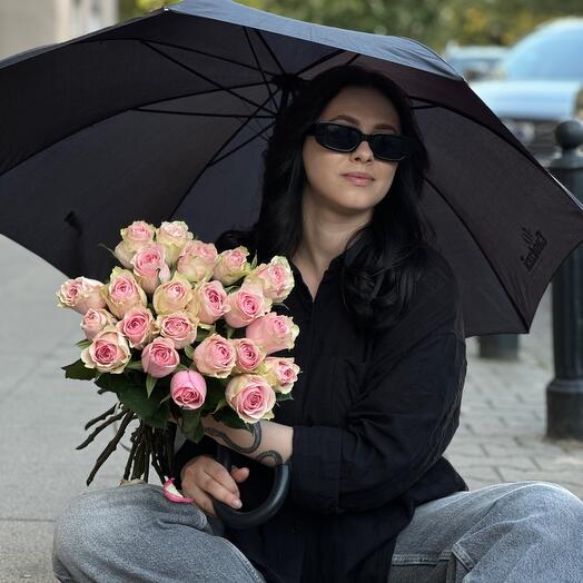 21 rózsaszín rózsa