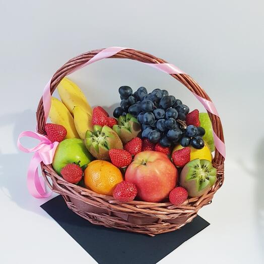 Корзина с фруктами (дофаминовая) ️