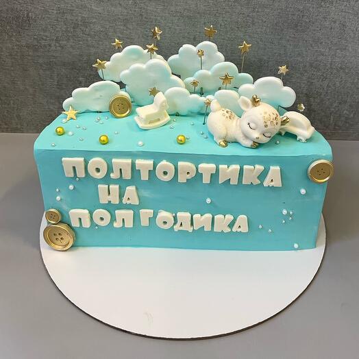 Торт на полгодика на заказ в СПб — купить | Flowwow