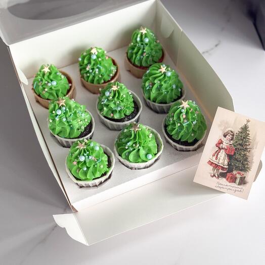 Капкейки новогодние 🎄