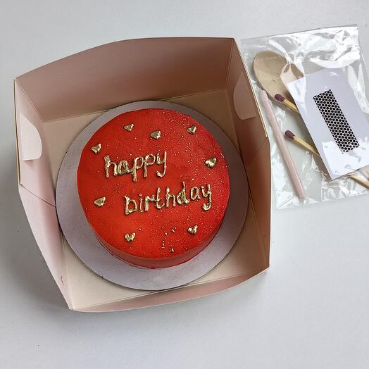 Бенто торт в подарок на день рождения девушке, happy birthday cake