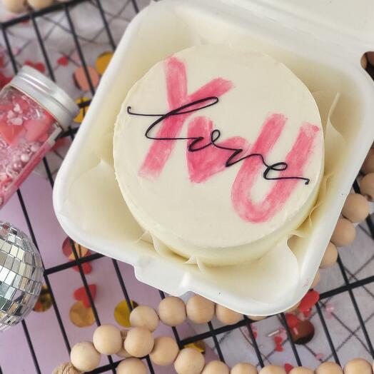 Бенто-торт "Love YOU"
