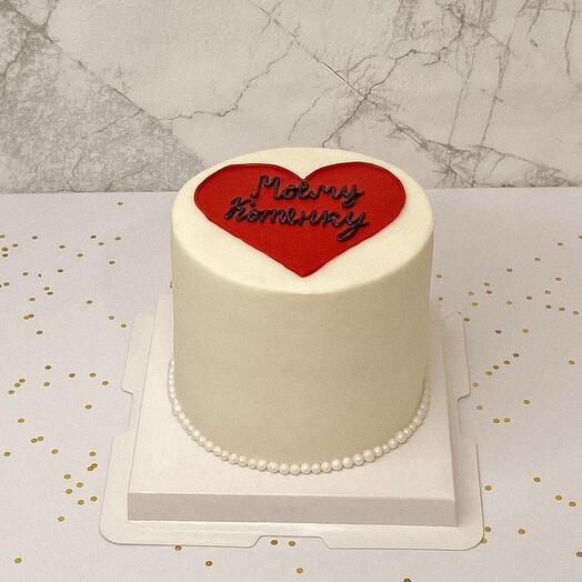 🤍Бенто-торт 900 гр С сердцем