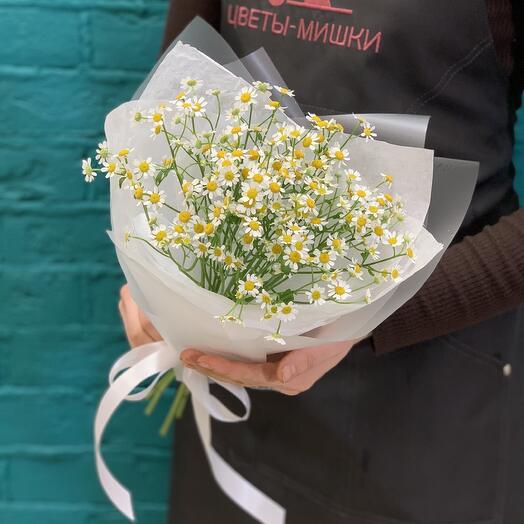 Букет из 5 веток танацетума