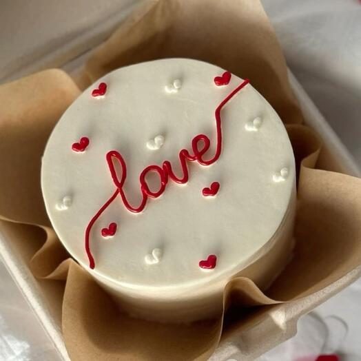 Бенто торт Love