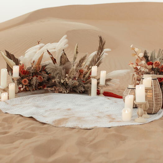 Desert decoration