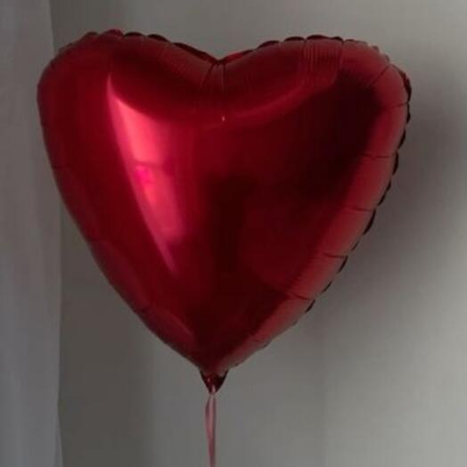 Красное сердце