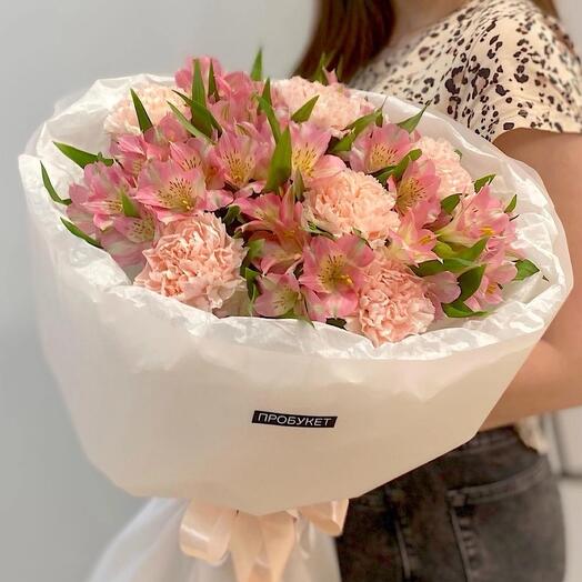 Ramo de Dianthus y alstroemeria 🥨