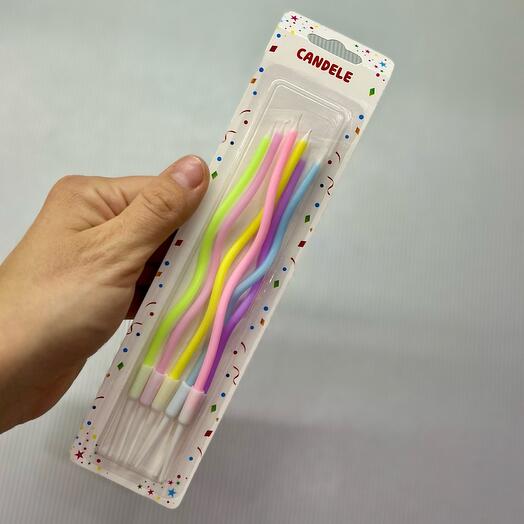 Свечи «коктейльные» 6шт