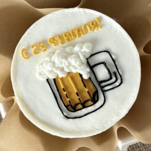 Бенто торт парню / мужу / мужчине с пивом