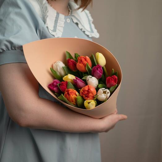 15 тюльпанов микс «Вестники весны»