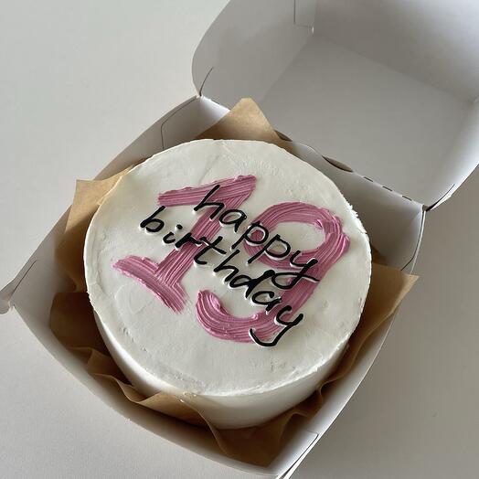 Бенто-торт «happy birthday»