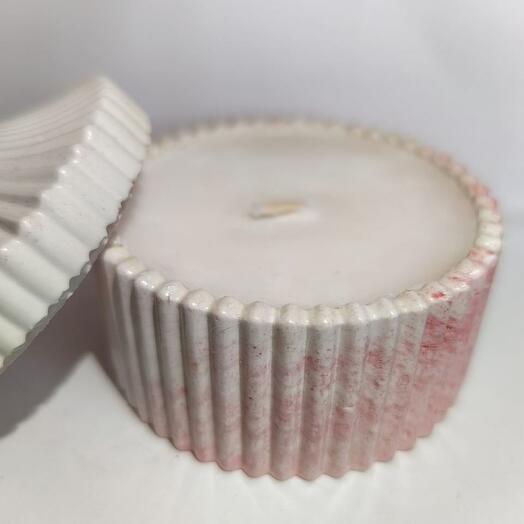 Аромасвеча Розовое шампанское