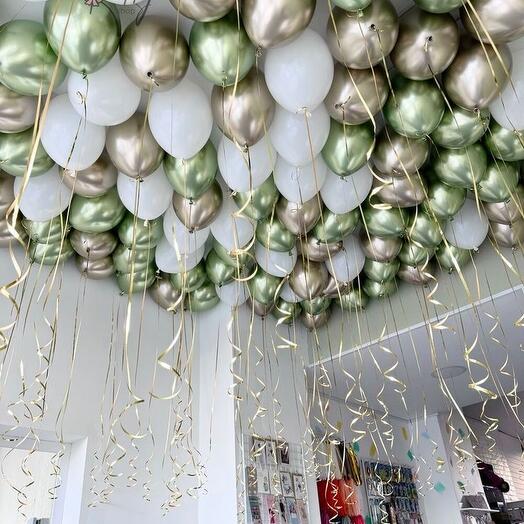 3 Colors Ceiling Balloons