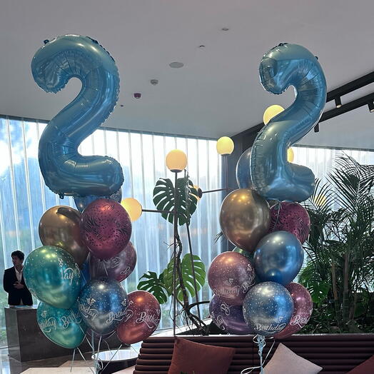 Dogğm gunu helyum balon seti