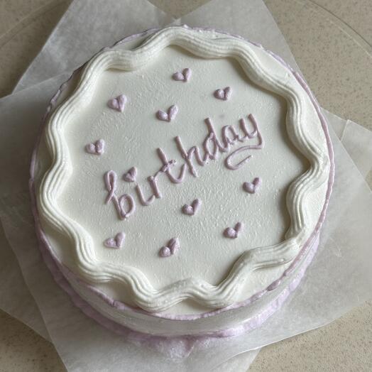 Бенто-торт на день рождения "Birthday" ПП без сахара