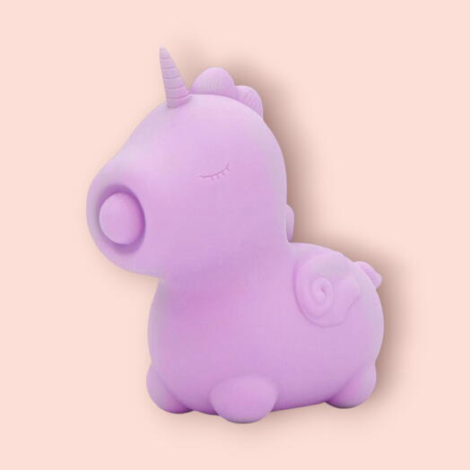 Unihorn - Karma Lilac, vibrating massager with pulsation function