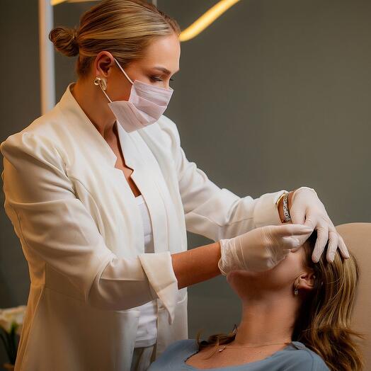 Electronic certificate for consultation with a leading cosmetologist of a network of aesthetic medicine clinics