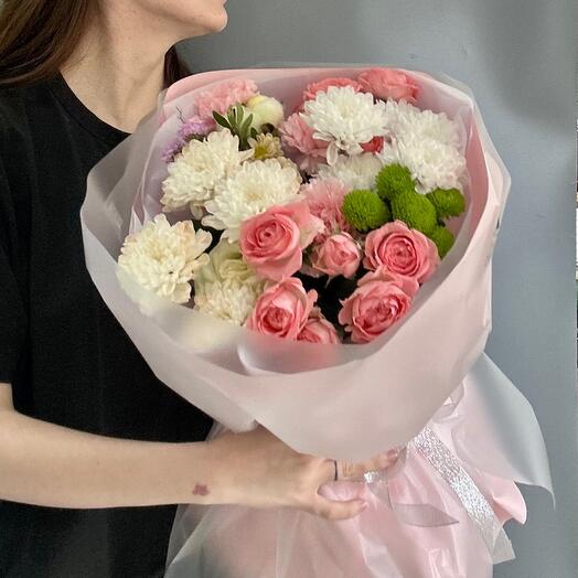 Букет «Розовое чувство» 🌷
