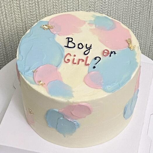 Торт на гендер пати «Boy or Girl»