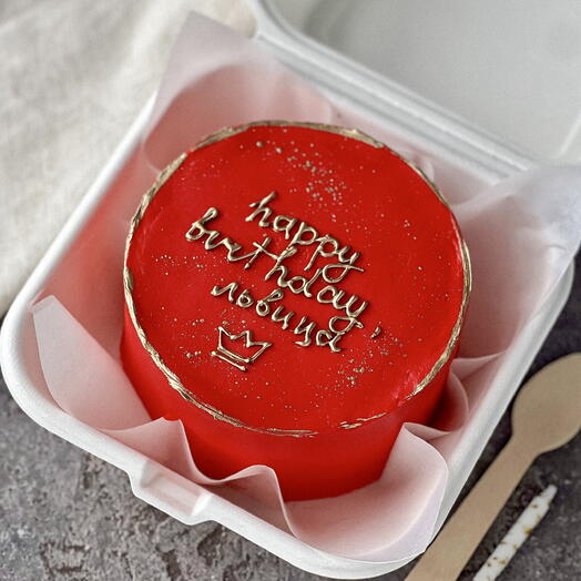 Бенто торт happy birthday львица, подруге, девушке с днем рождения