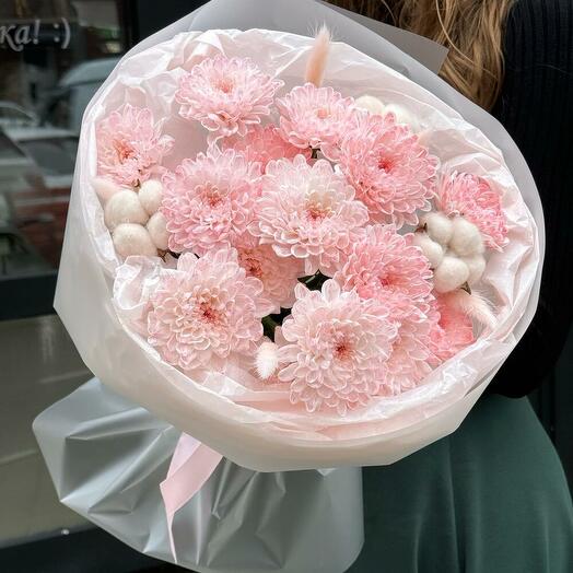 Хризантема с хлопком🩷