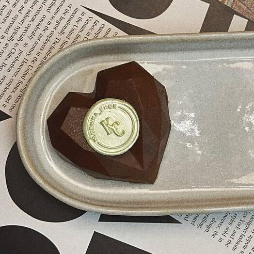 Бельгийский шоколад с карамельной начинкой и тестом катаифи 🍫