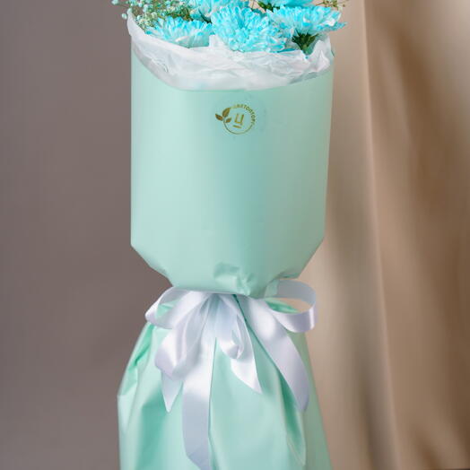 Букет из хризантемы "Компимент"