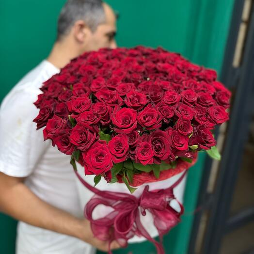 101 Роза в коробке